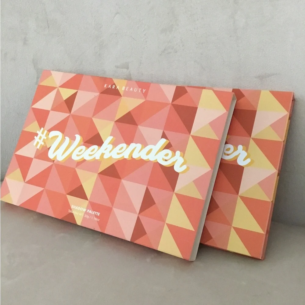 Kara Beauty #Weekender 24 Pan Eyeshadow Palette new & sealed in Original…